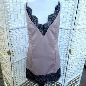 Missguided Lace Slip Dress